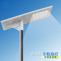 Luz de rua led solar integrada de 120 w